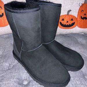 Black UGG boots